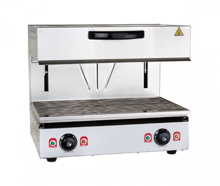 Salamandra profesionala din inox, 580x315 mm, 230V, 3,5kW, BWB-3 [1]