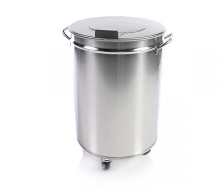 Spalare vesela si Igiena - Pubela inox cu capac, capacitate 75L