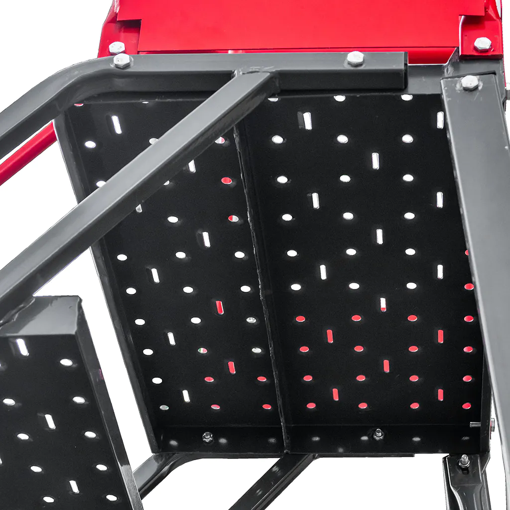 Scara de depozit mobila 102cm, 4 trepte, platforma si frana [5]
