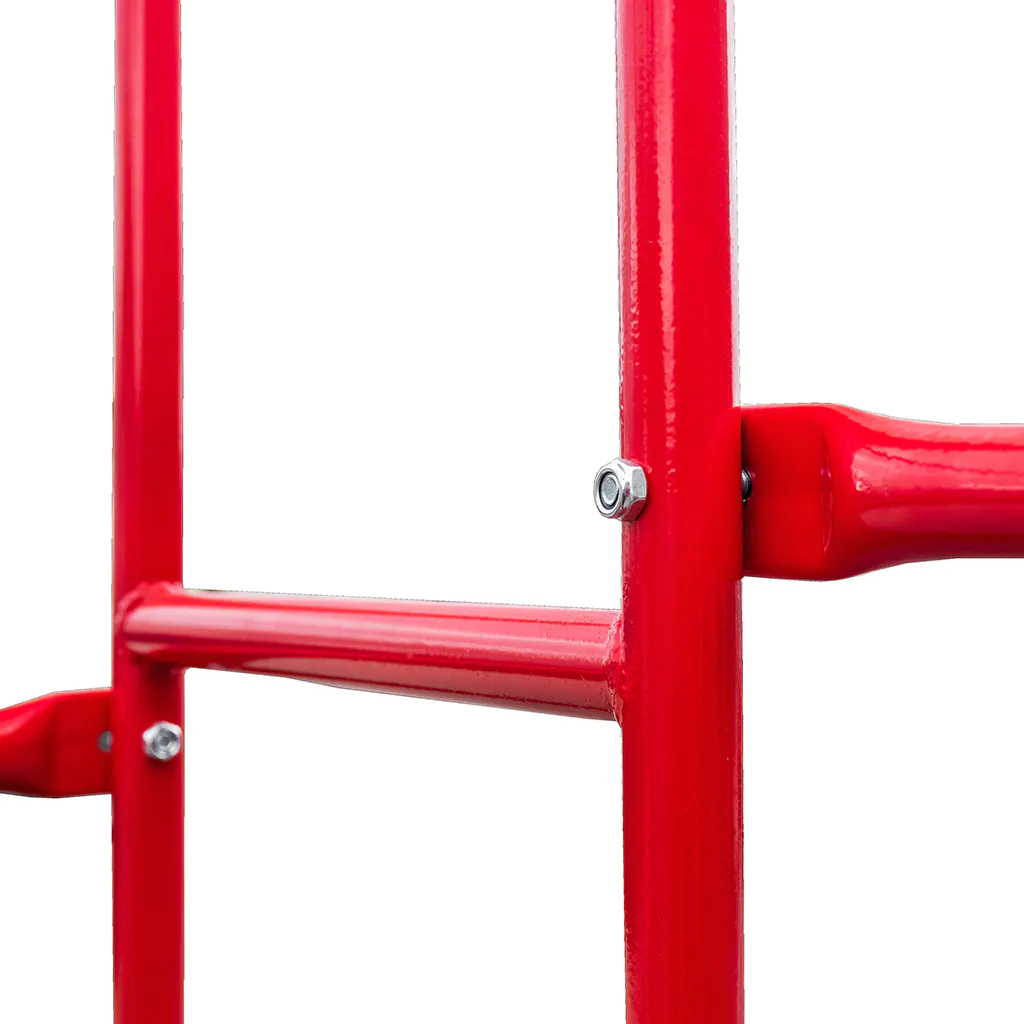 Scara de depozit mobila 357cm, 14 trepte, platforma si frana [4]