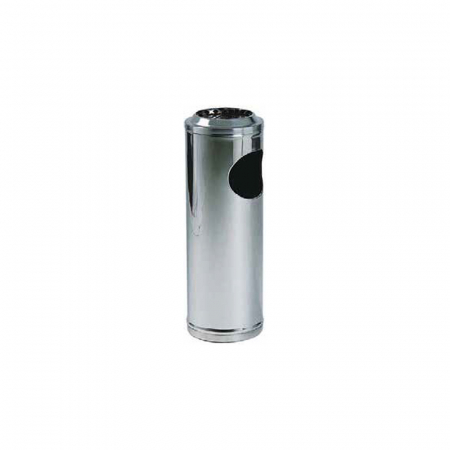 Cosuri gunoi inox - Scrumiera inalta cu cos de gunoi, ø 25 - 700(h) mm, AV4651