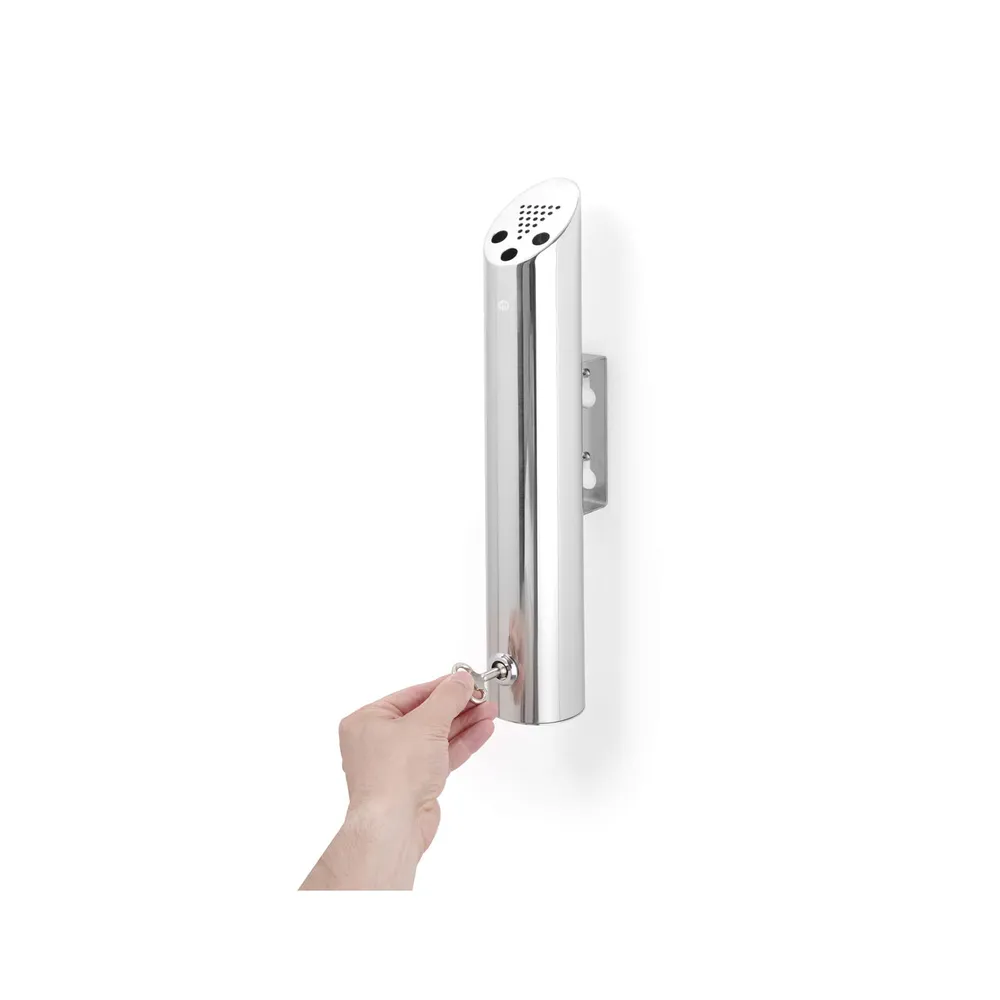Scrumiera perete, inox 18/8, ø7.5x46 cm [4]