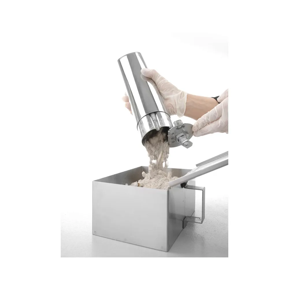 Scrumiera tip stalp, inox, ø17x92 cm [4]