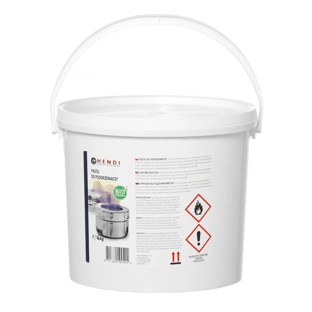 Autoservire - Set 2 galeti combustibil chafing dish, 4 kg/bucata, gel bio