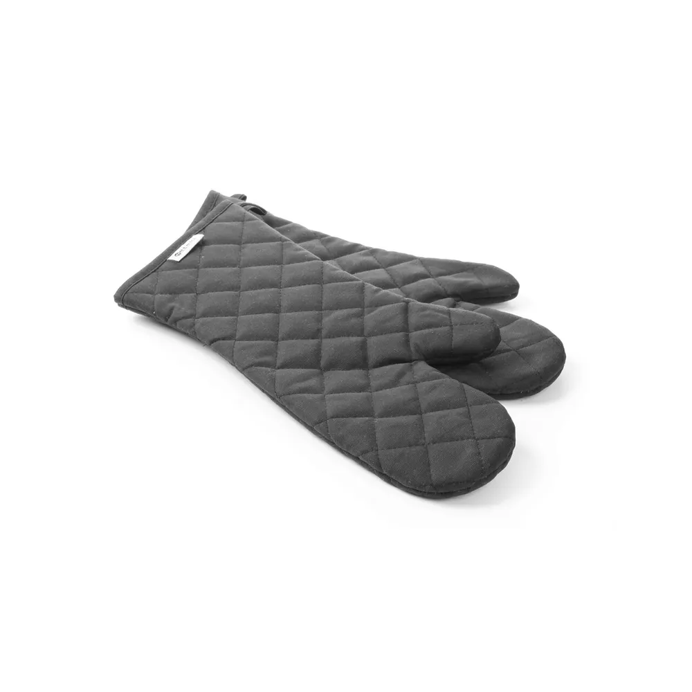 Ustensile patiserie-cofetarie - Set 2 manusi cuptor bumbac ignifug, 43 cm, protectie 250°C
