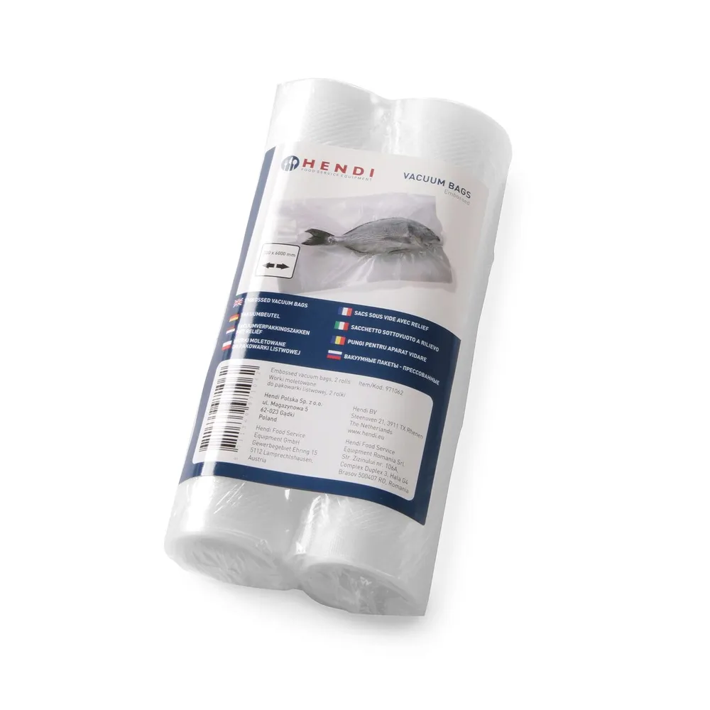 Accesorii - Set 2 role pungi gofrate vacuum, 280x6000 mm, fara BPA