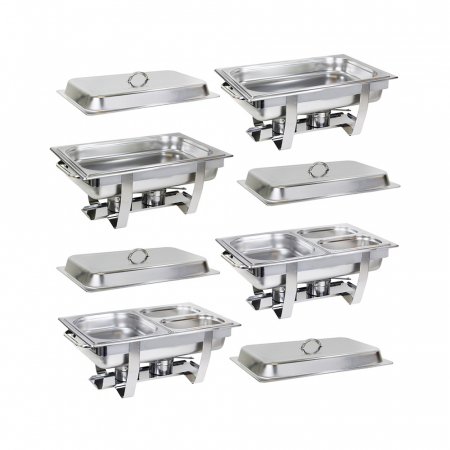 Autoservire - Set 4 chafing dish BCD-4