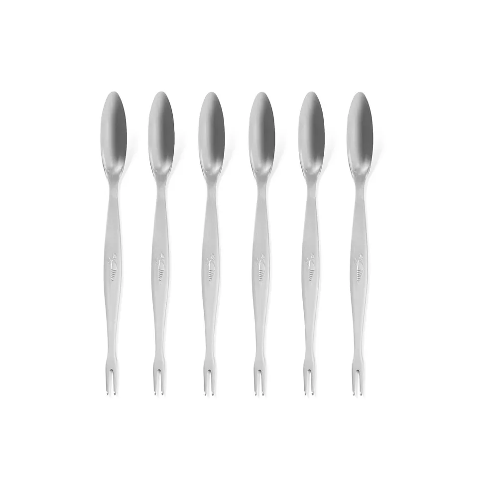 Autoservire - Set 6 furculite pentru homar, inox, 205 mm, durabile