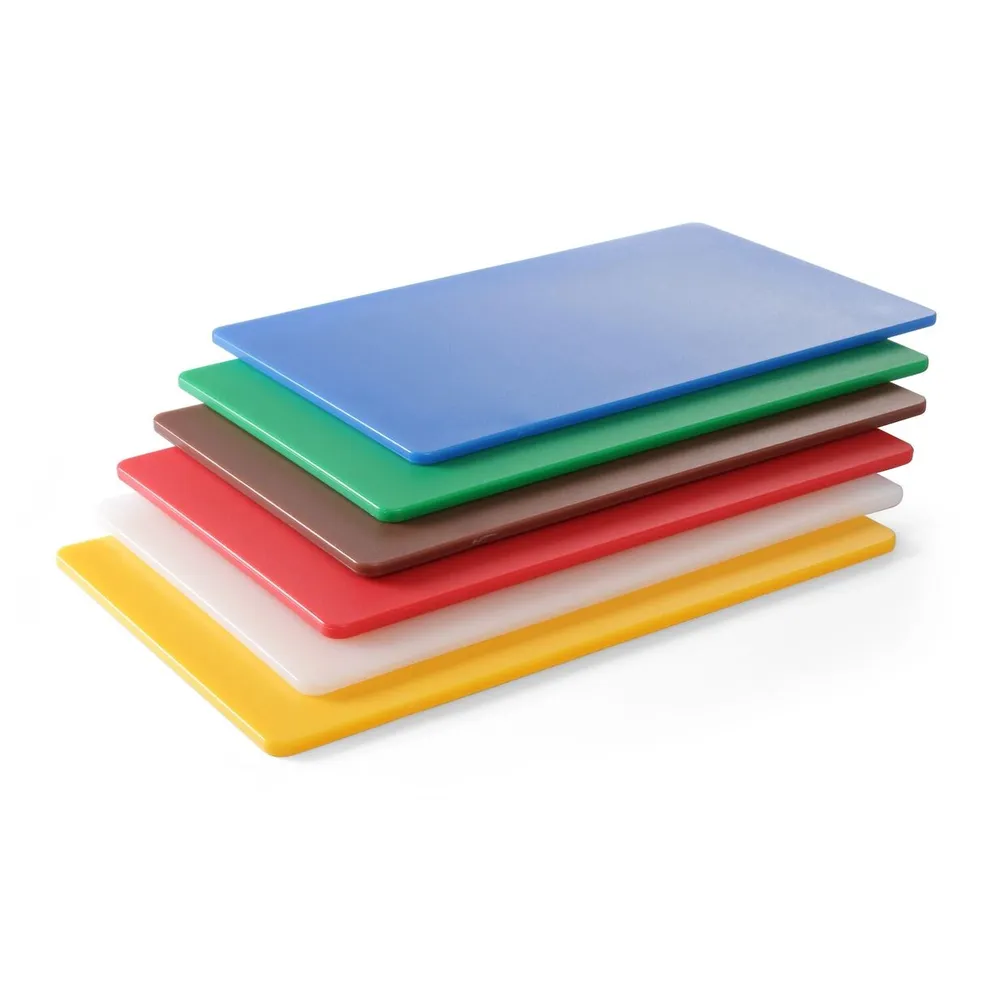 Tocatoare bucatarie - Set 6 tocatoare HACCP GN1/1, 530x325 mm, polietilena