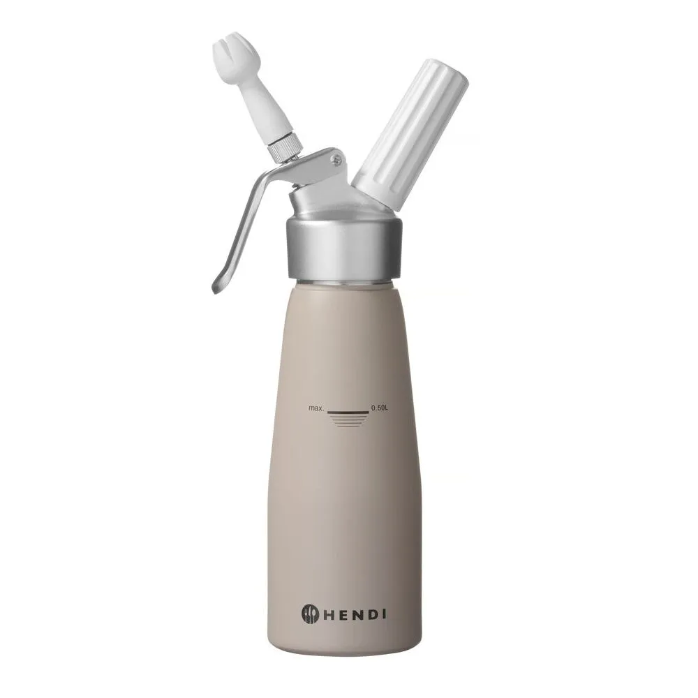 Bar si Terasa - Sifon frisca 0.5L turcoaz, aluminiu, cu 3 duze si perie