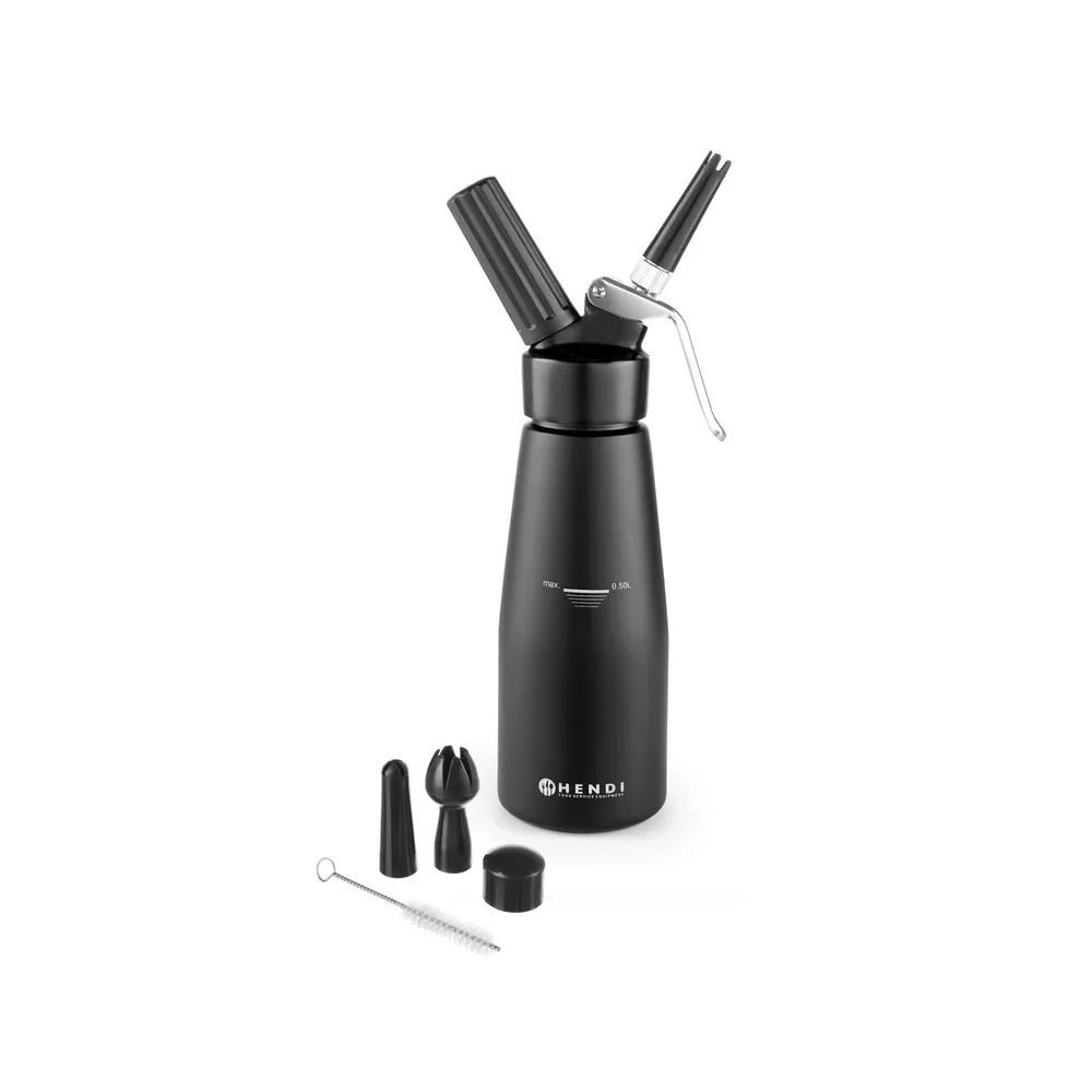 Bar si Terasa - Sifon frisca Kitchen Line negru, 0.5L, cu 3 duze