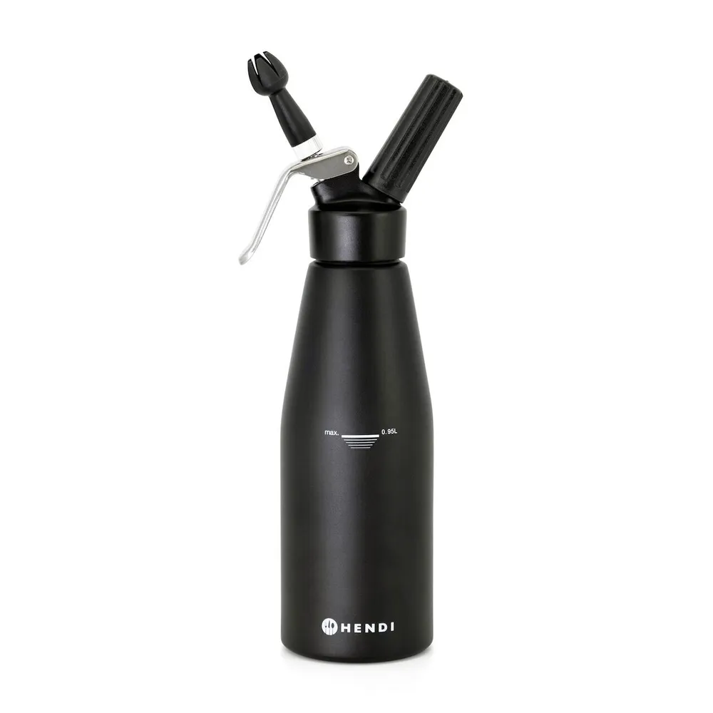Bar si Terasa - Sifon frisca Kitchen Line negru, 0.95L, aluminiu