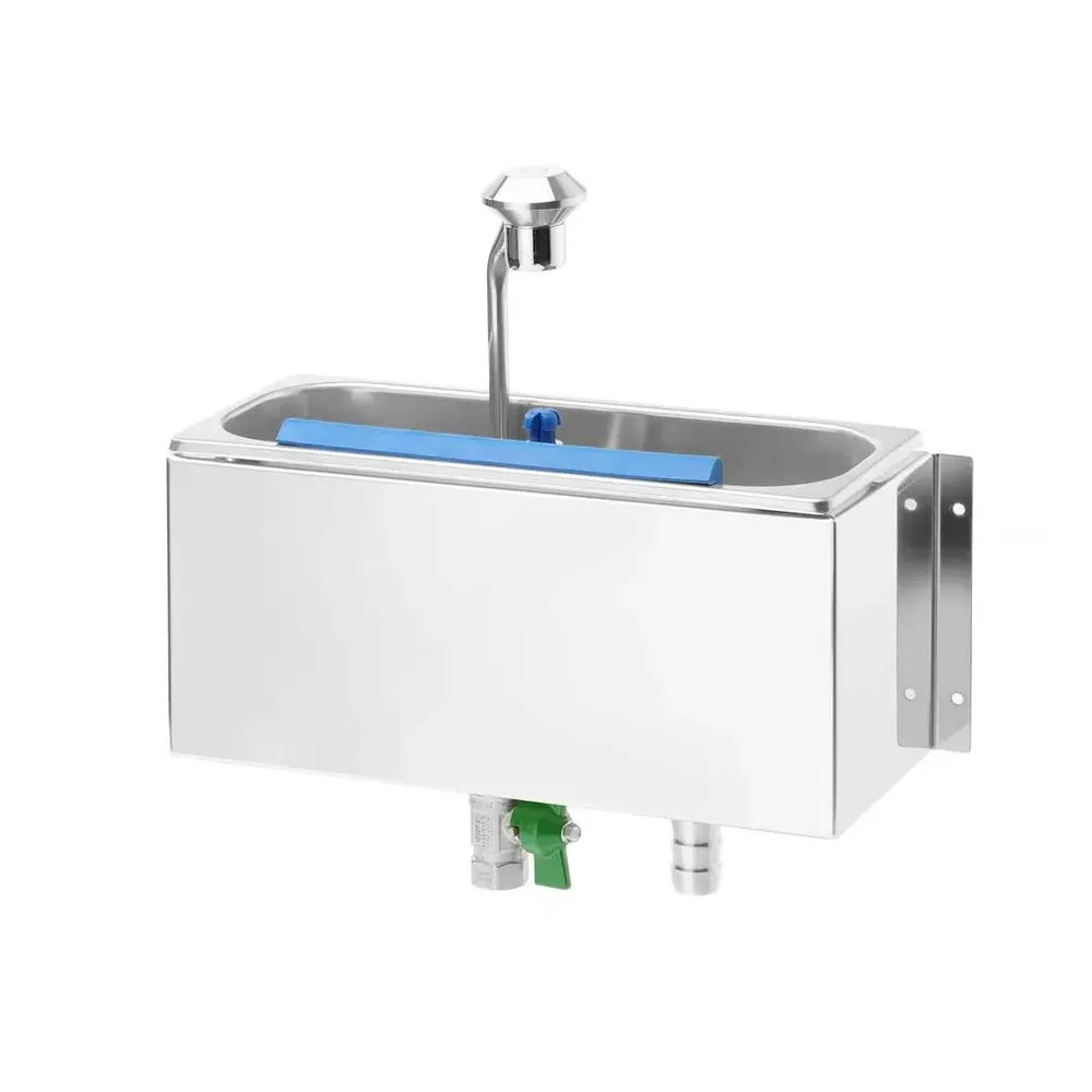 Spalator cupe inghetata, inox, montaj pe perete, 27x11x11.5 cm [1]