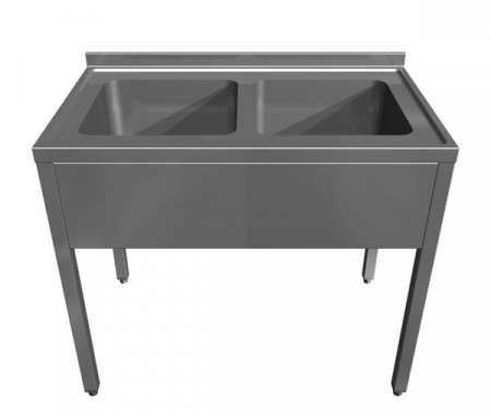 Spalatoare inox cu 2 cuve - Spalator ECO din inox cu 2 cuve