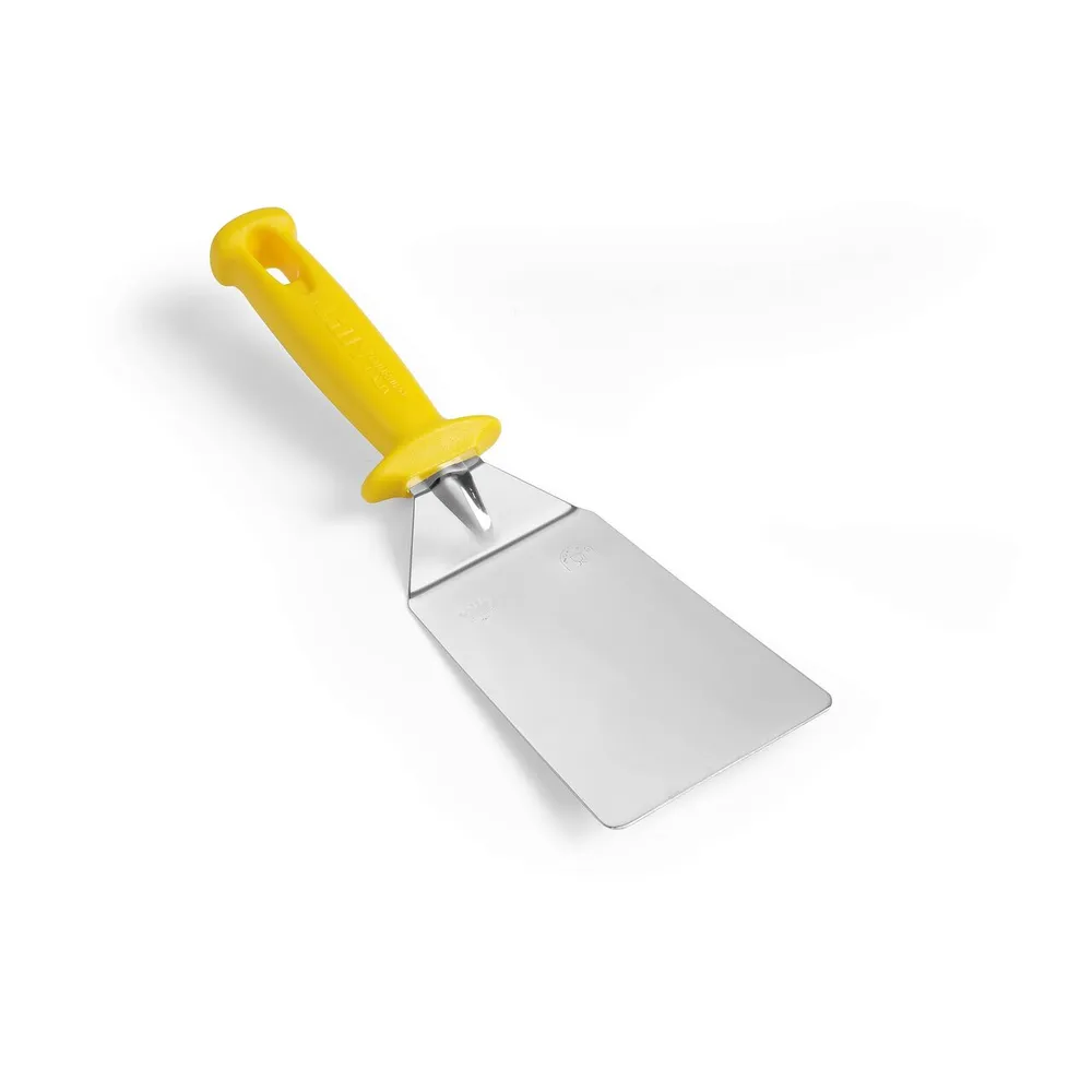 Accesorii pizza - Spatula pizza inox, 150x100 mm, maner plastic, profesional