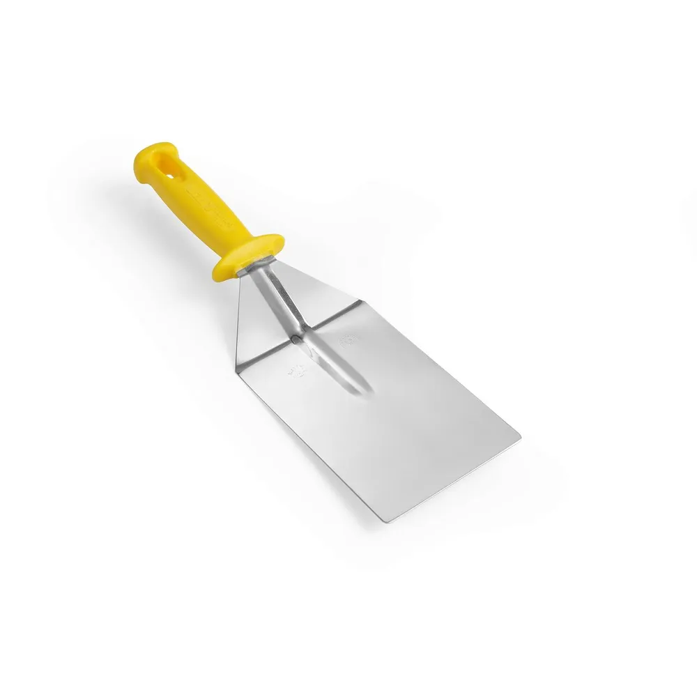 Accesorii pizza - Spatula servire pizza inox, 100x150 mm, maner plastic