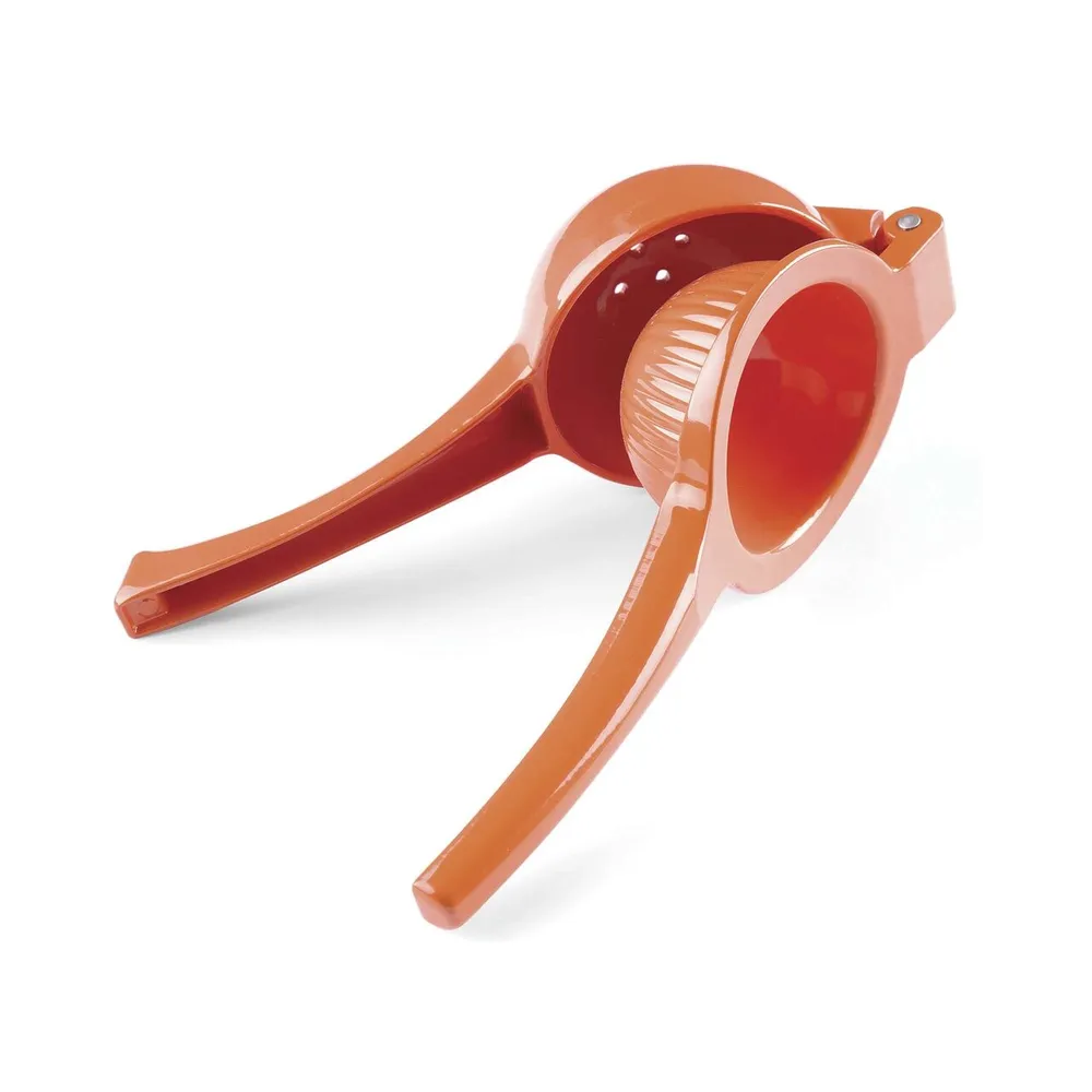 Accesorii bar - Storcator manual pentru portocale, aluminiu oranj, 232x91 mm