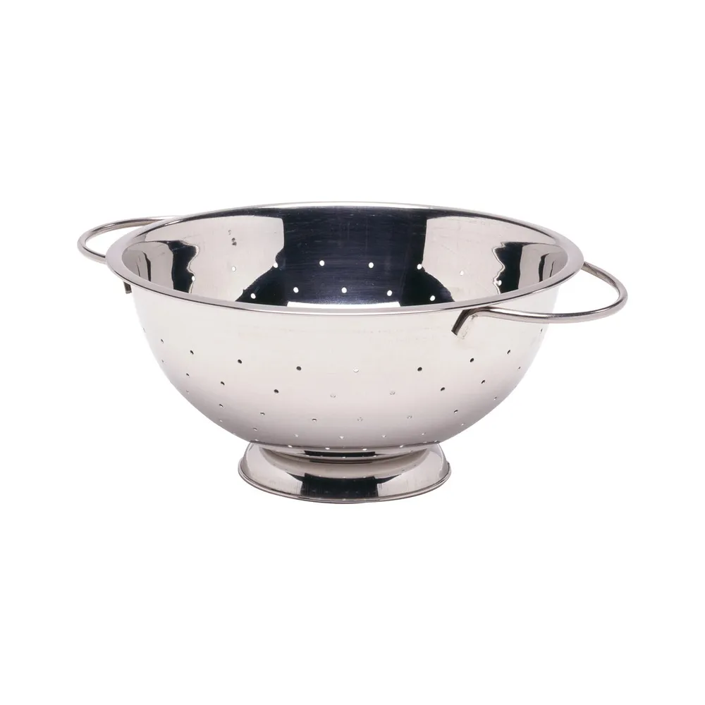 Accesorii bucatarie - Strecuratoare alimente inox, 24x11 cm, cu 2 manere