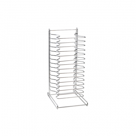 Mobilier inox - Suport 15 tavi, 380x290x670(h) mm, PT15