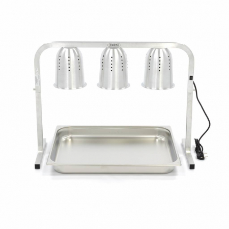 Blaturi calde - Suport cu 3 lampi infrarosu pentru incalzit 1 x 1/1 GN, 230V, 0,82 kW