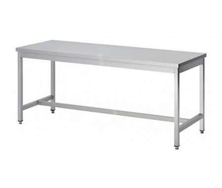 Mese de lucru inox centrala - Masa lucru centrala inox fara polita cu latimea de 700 mm