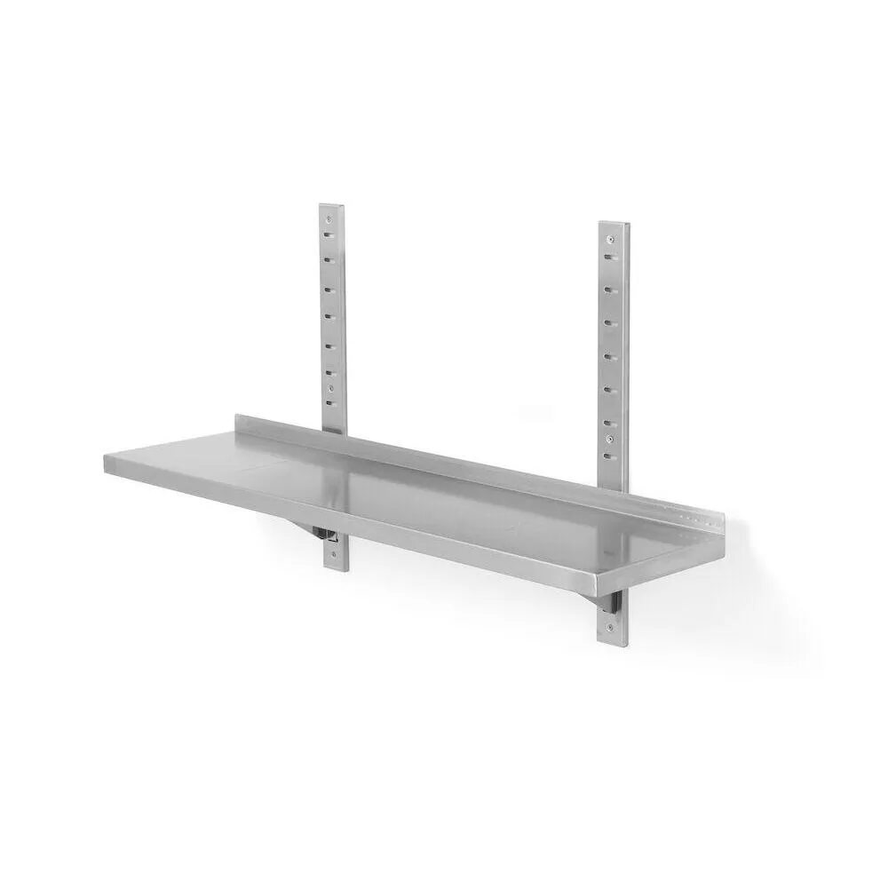 Rastele inox depozitare - Suport perete ajustabil, inox, 800x300x600mm