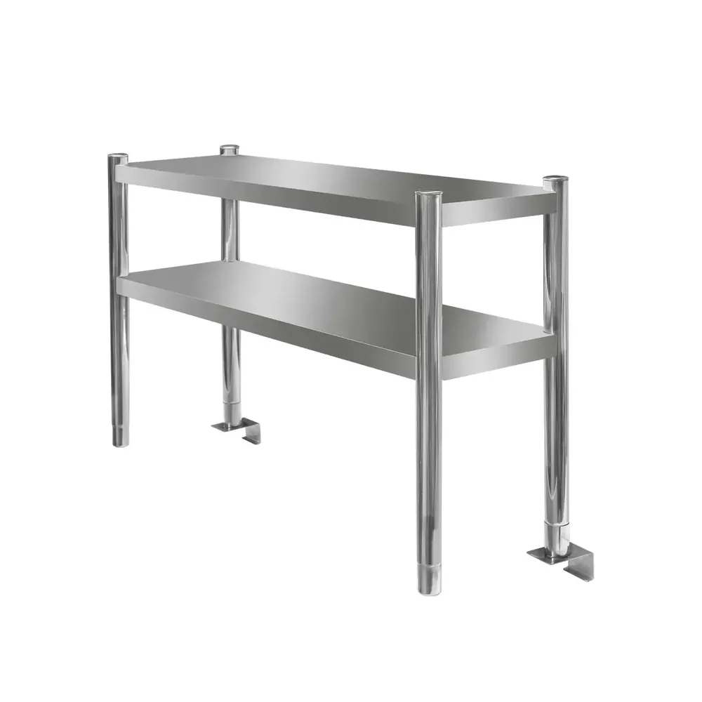 Rafturi inox - Suprastructura masa 2 rafturi 100x30x60cm, inox