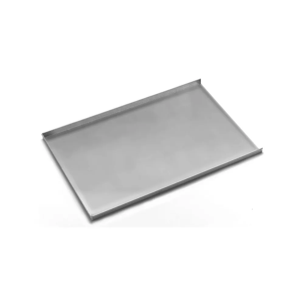 Tavi de copt profesionale - Tava cuptor aluminiu cu 3 margini, 60x40 cm