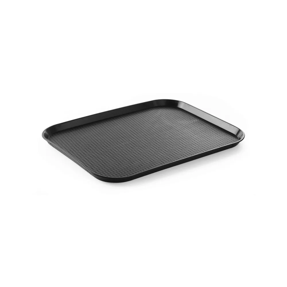 Tavi si cosuri autoservire - Tava de servire, polipropilena neagra, 350x450mm