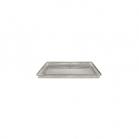 Accesorii cuptoare gastronomice si patiserie - Tava din otel inoxidabil pentru prajit GN 1/1 (530x325 mm), LEC30040