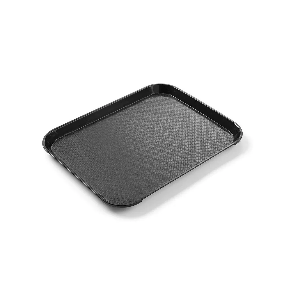 Accesorii fast food - Tava fast food neagra, polipropilena, 265x345 mm