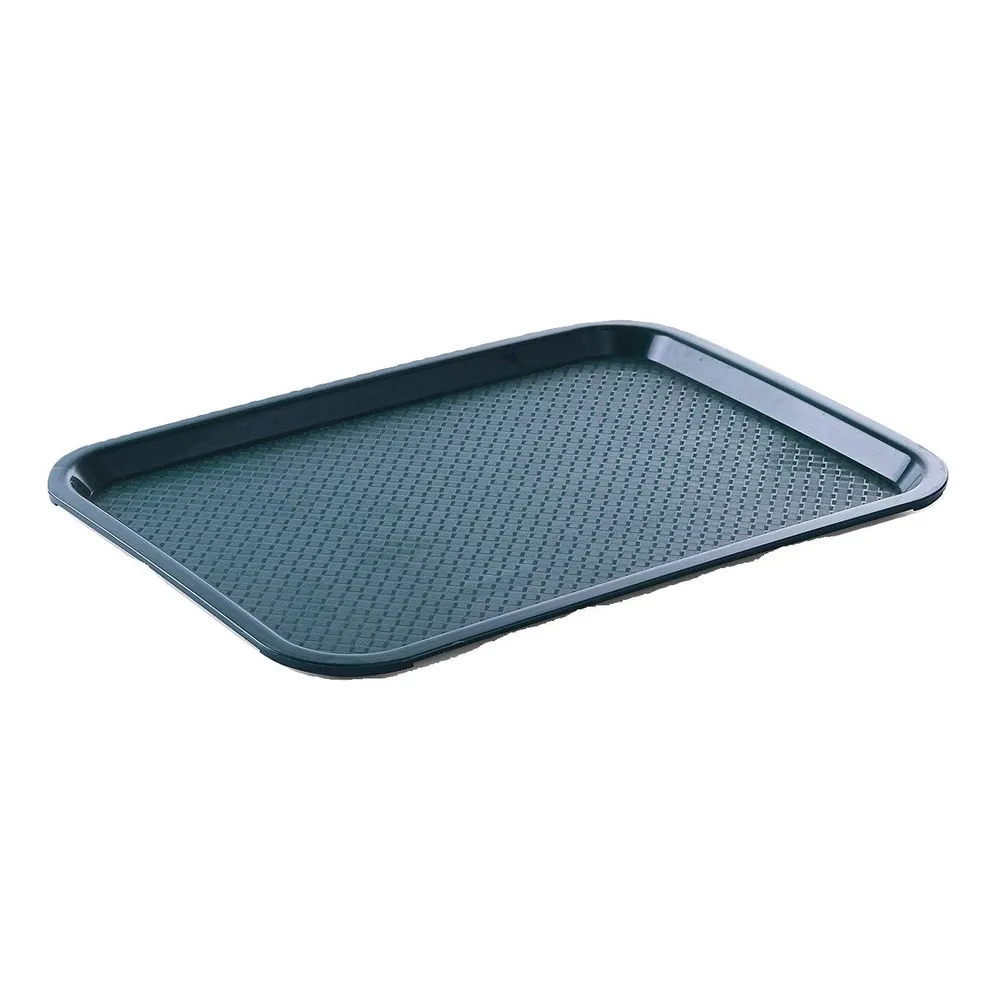 Accesorii fast food - Tava fast food verde, polipropilena, 265x345 mm
