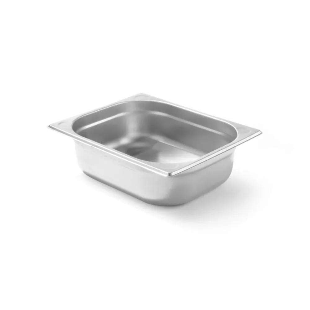 Cuve inox - Tava Gastronorm 1/2, 5.6L, inox, 325x265x100mm