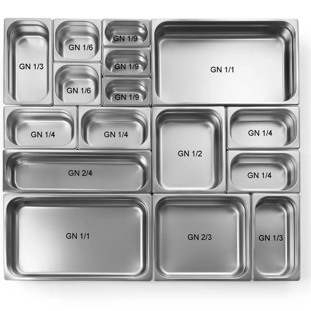 Tava Gastronorm GN 1/4 Profi Line, inox, 1.8L, 65mm [2]