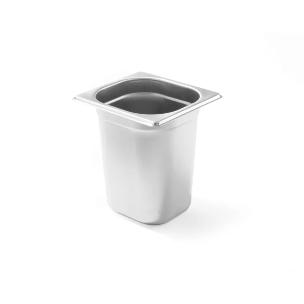 Cuve inox - Tava Gastronorm GN 1/6 Budget Line, inox, 1L, adancime 65mm