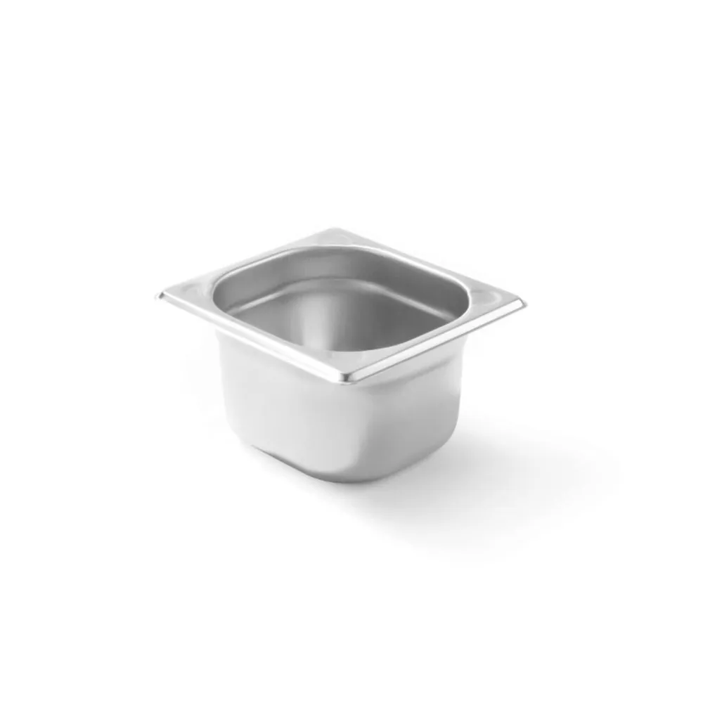 Cuve inox - Tava Gastronorm GN 1/6 Kitchen Line, inox, 1L, adancime 65mm