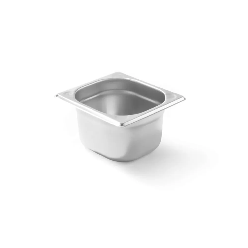 Cuve inox - Tava Gastronorm GN 1/6 Profi Line, inox, 1.6L, 100mm