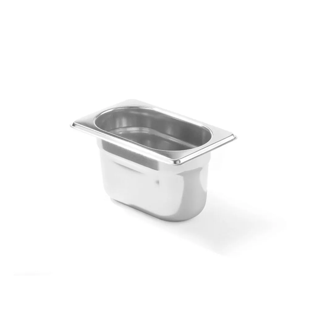Cuve inox - Tava Gastronorm GN 1/9 Profi Line, inox, 0.6L, adancime 65mm