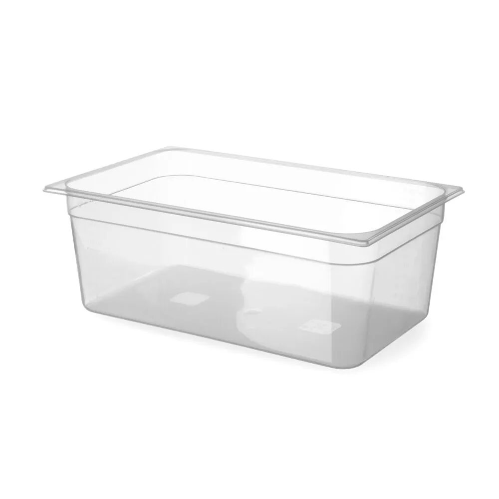 Cuve inox - Tava GN 1/1, 21L, polipropilena, 530x325x150mm, rezistenta la socuri