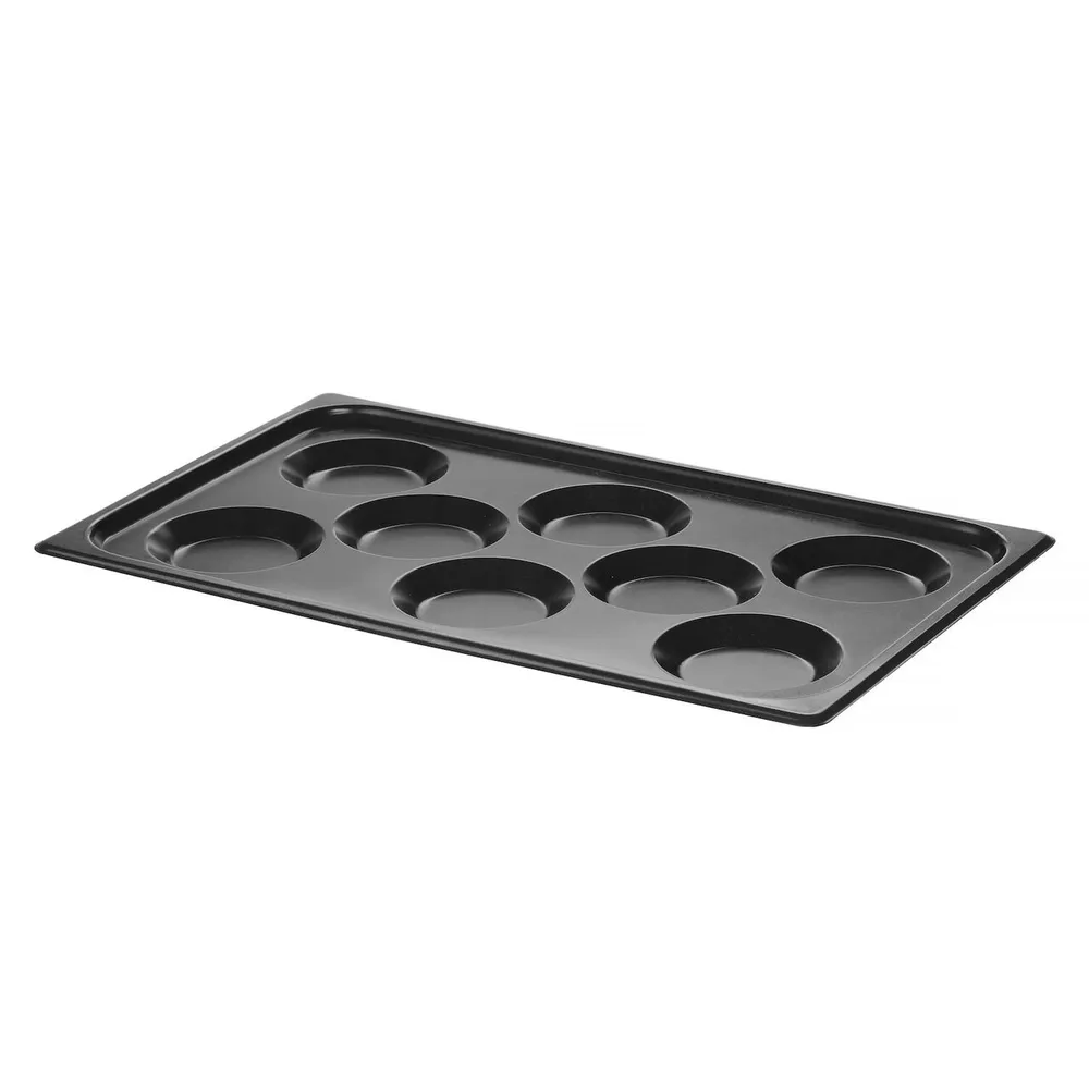 Accesorii fast food - Tava oua antiaderenta, GN 1/1, pentru cuptor, 8 forme