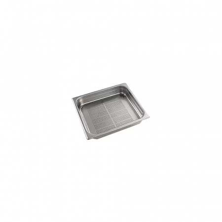 Accesorii cuptoare gastronomice si patiserie - Tavă perforată din oțel inoxidabil GN 2/3 (354x325 mm), LEC30024