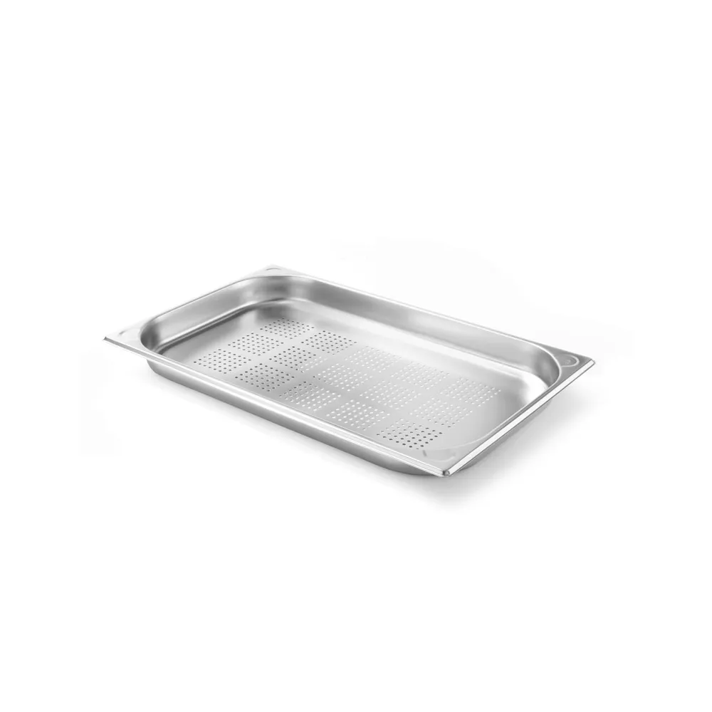 Tavi gastronomice inox - Tava perforata Gastronorm Profi Line GN 1/1, 21 litri