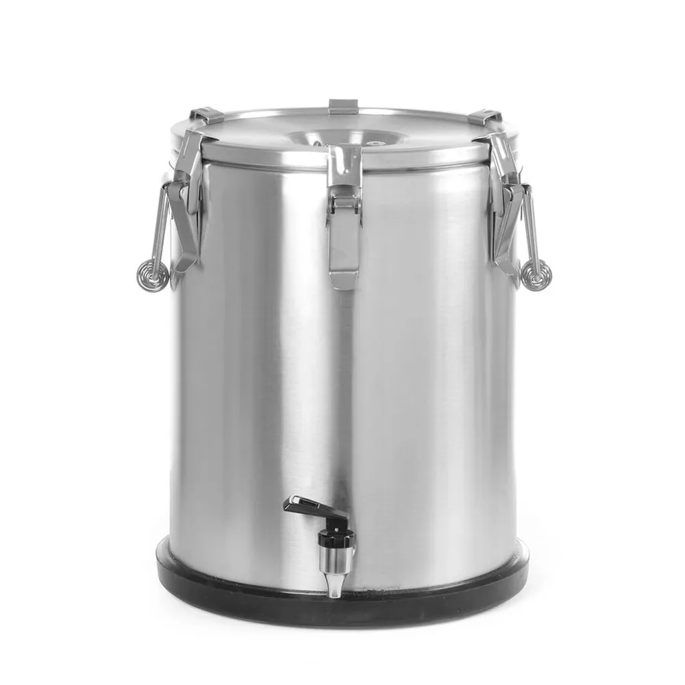 Autoservire - Termos catering inox, 25 l, 330x430 mm, cu robinet