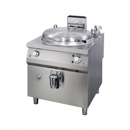 Linia 900 - Tigaie basculanta pe gaz, 100 litri, 22 kW, cu incalznire directa