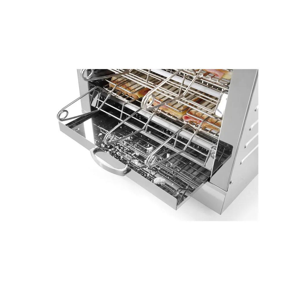 Toaster cu 6 clesti, 2 rafturi, tuburi infrarosu, 3000W [1]