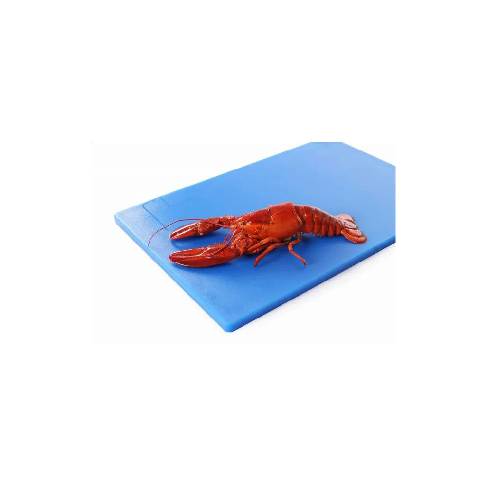 Accesorii bucatarie - Tocator albastru 600x400mm, polietilena, HACCP peste