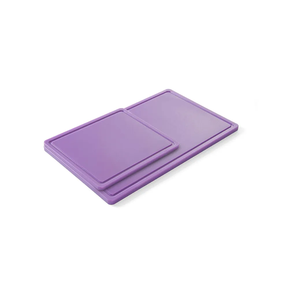 Tocatoare bucatarie - Tocator HACCP GN1/2 mov, 265x325 mm, cu sant scurgere