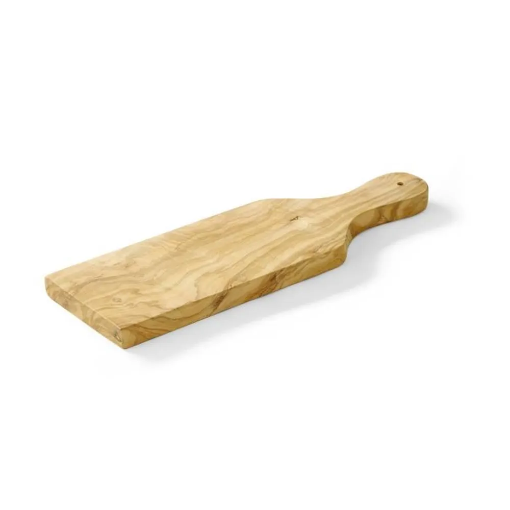 Tocatoare bucatarie - Tocator pentru branzeturi, lemn maslin 40 cm, cu maner