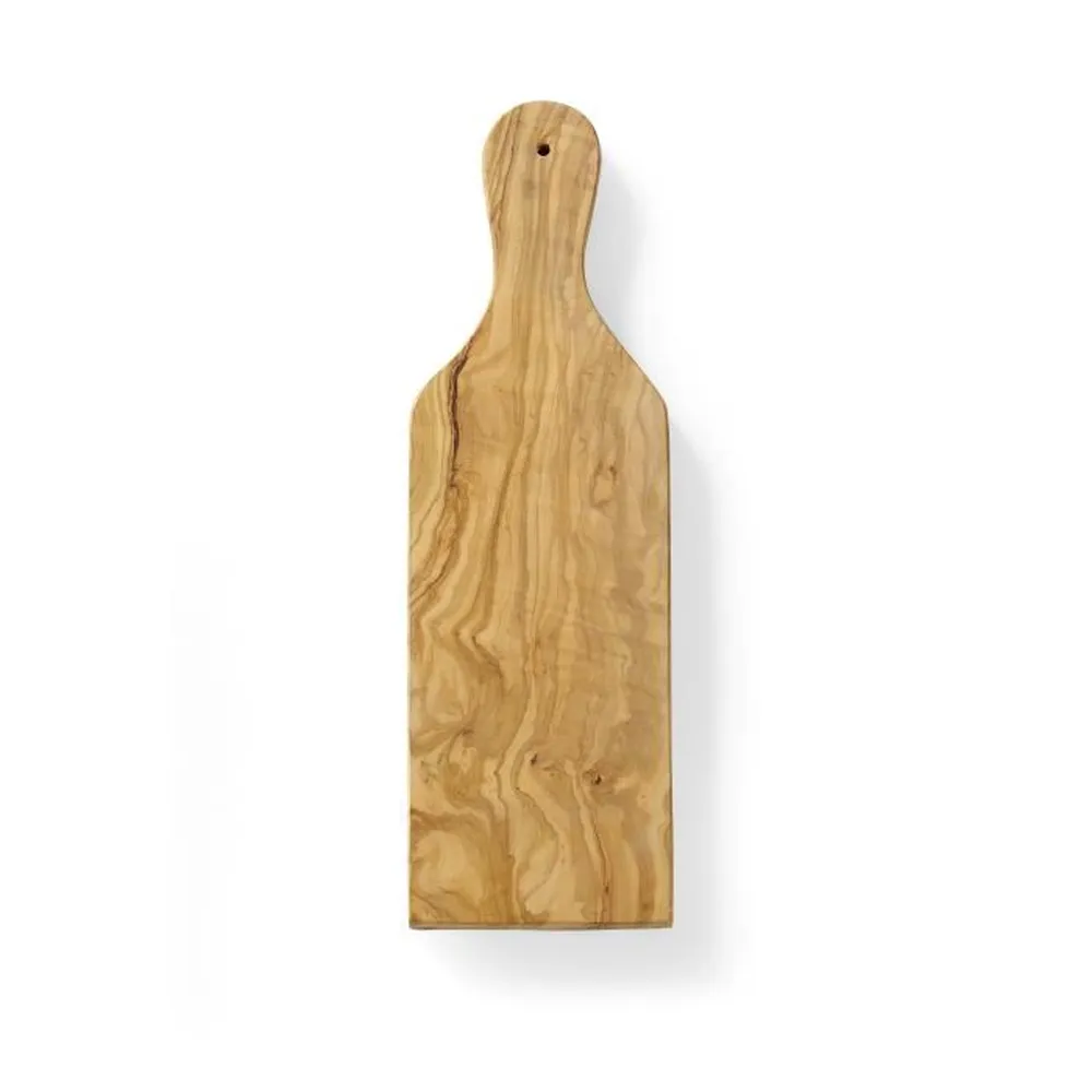 Tocator pentru branzeturi, lemn maslin 60 cm, cu maner [1]
