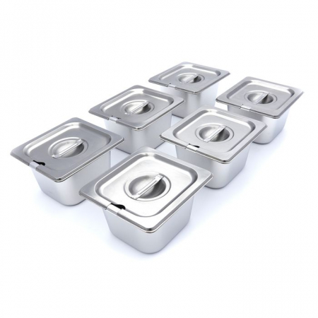 Topitor ciocolata 6xGN 1/6 inox, control digital, 1500W [1]
